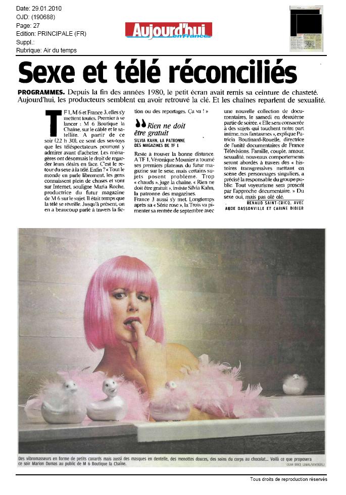 le parisien m6 2 Revue de presse